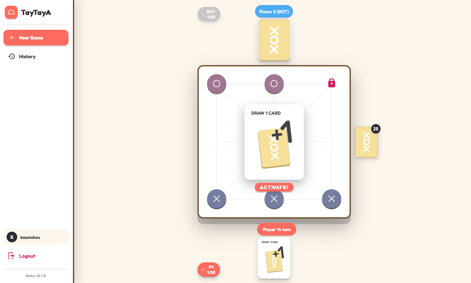 TaytayA - board and card game
